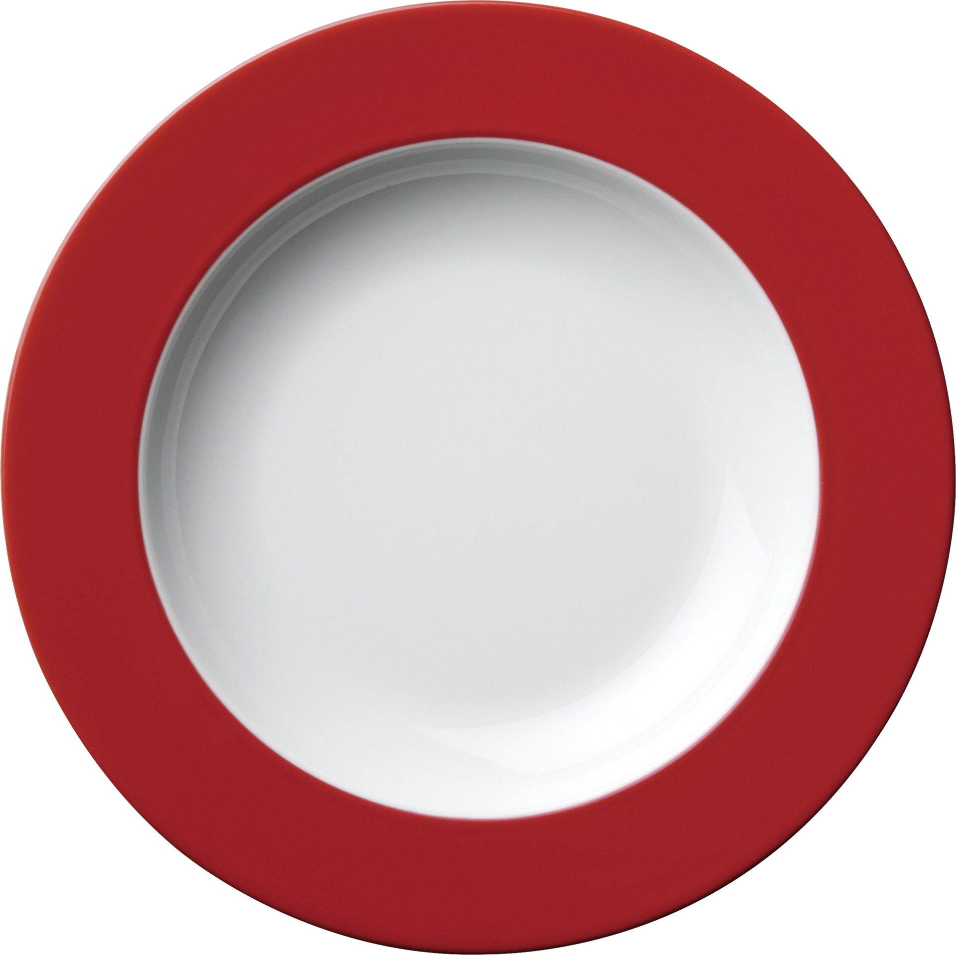 Teller tief "Barista" Ø22,5cm rot VPE 6