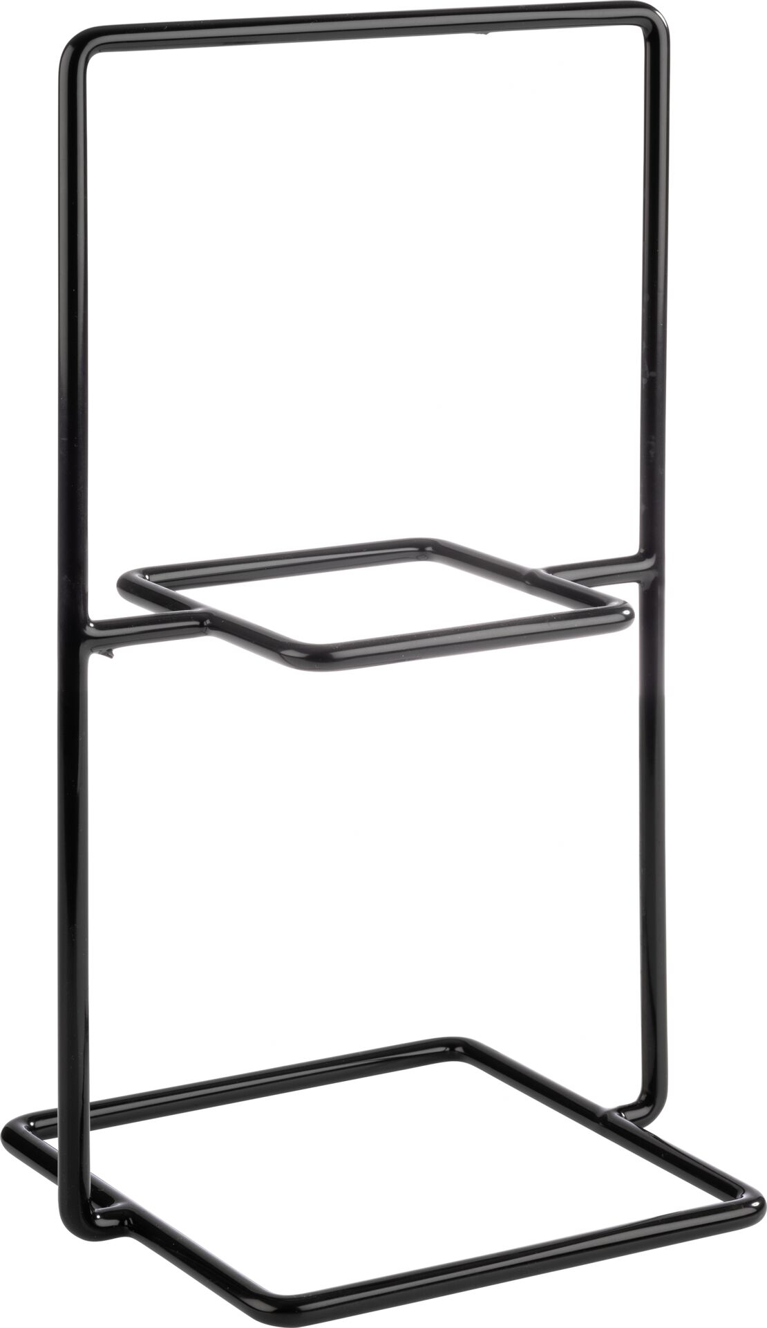 Buffet Etagere "Perfecto" Buffetständer 23x19cm H:40,5cm, Metall schwarz