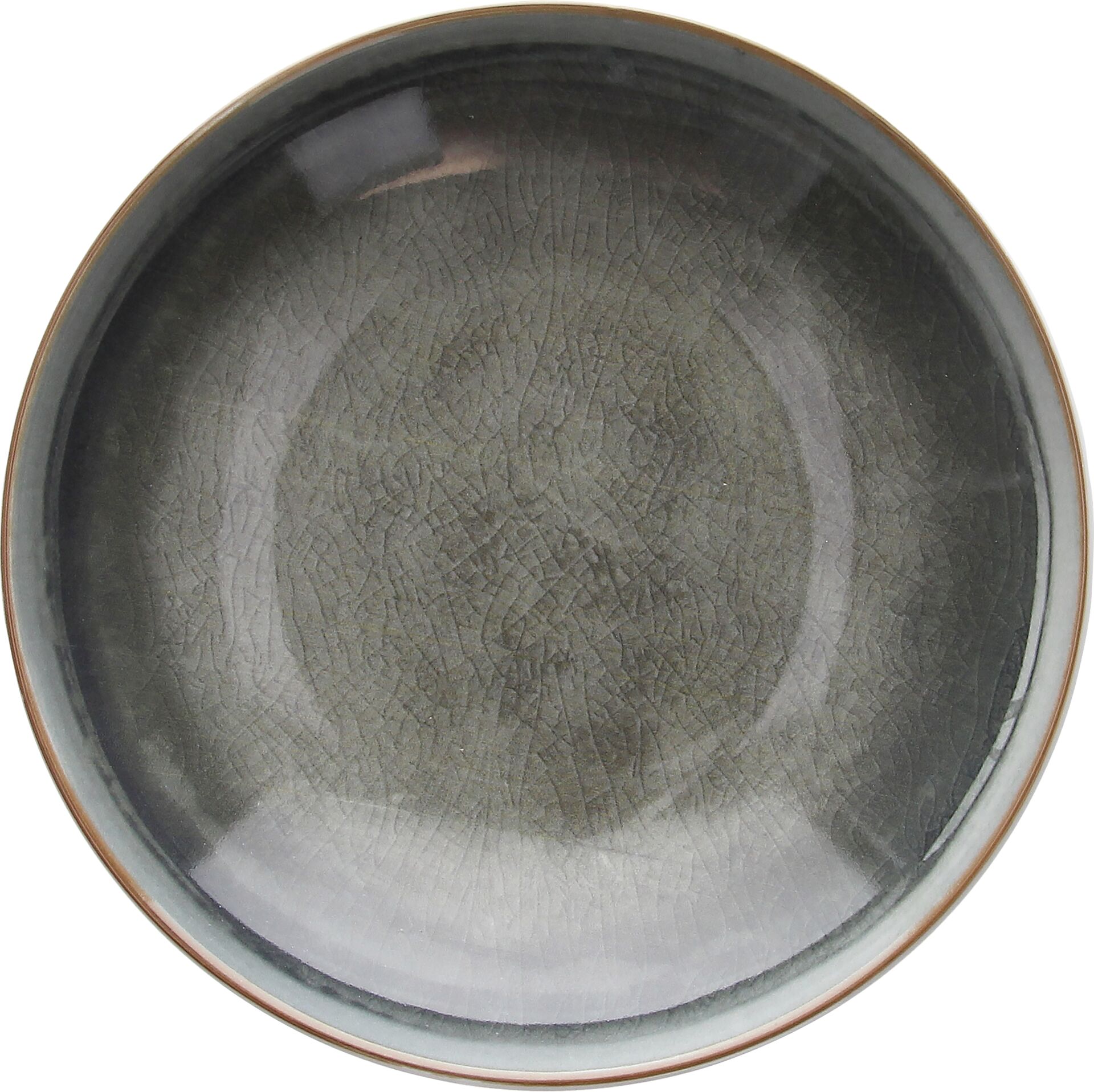 "Terra" VPE6 Teller tief Ø26cm grau
