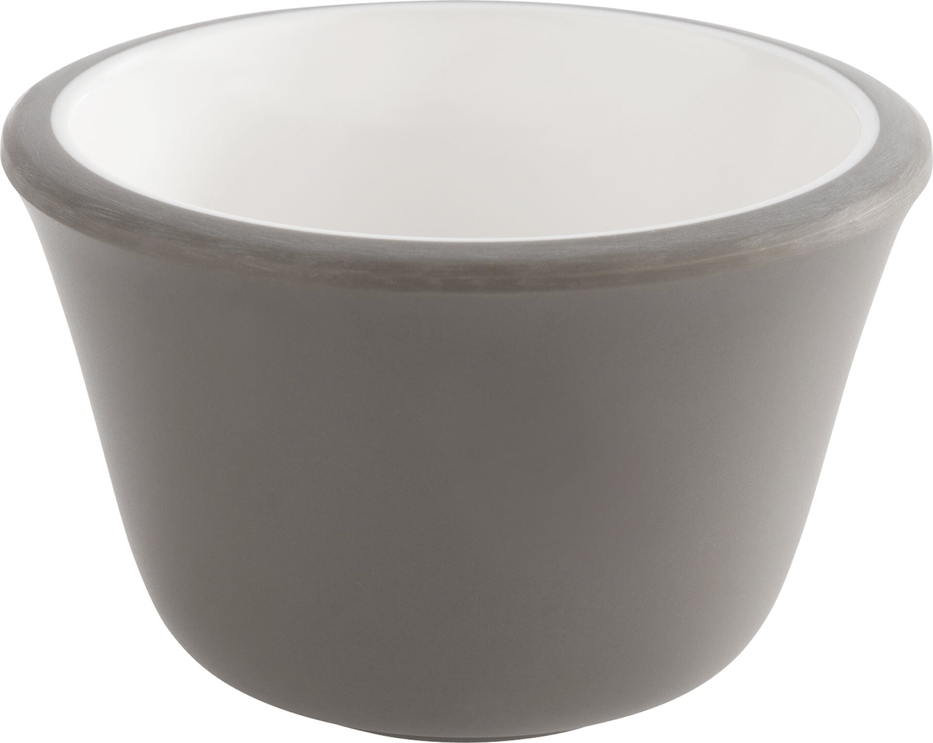 Petitschale Ø6cm H:4cm, 57ml, Melamin 6er Pack grau