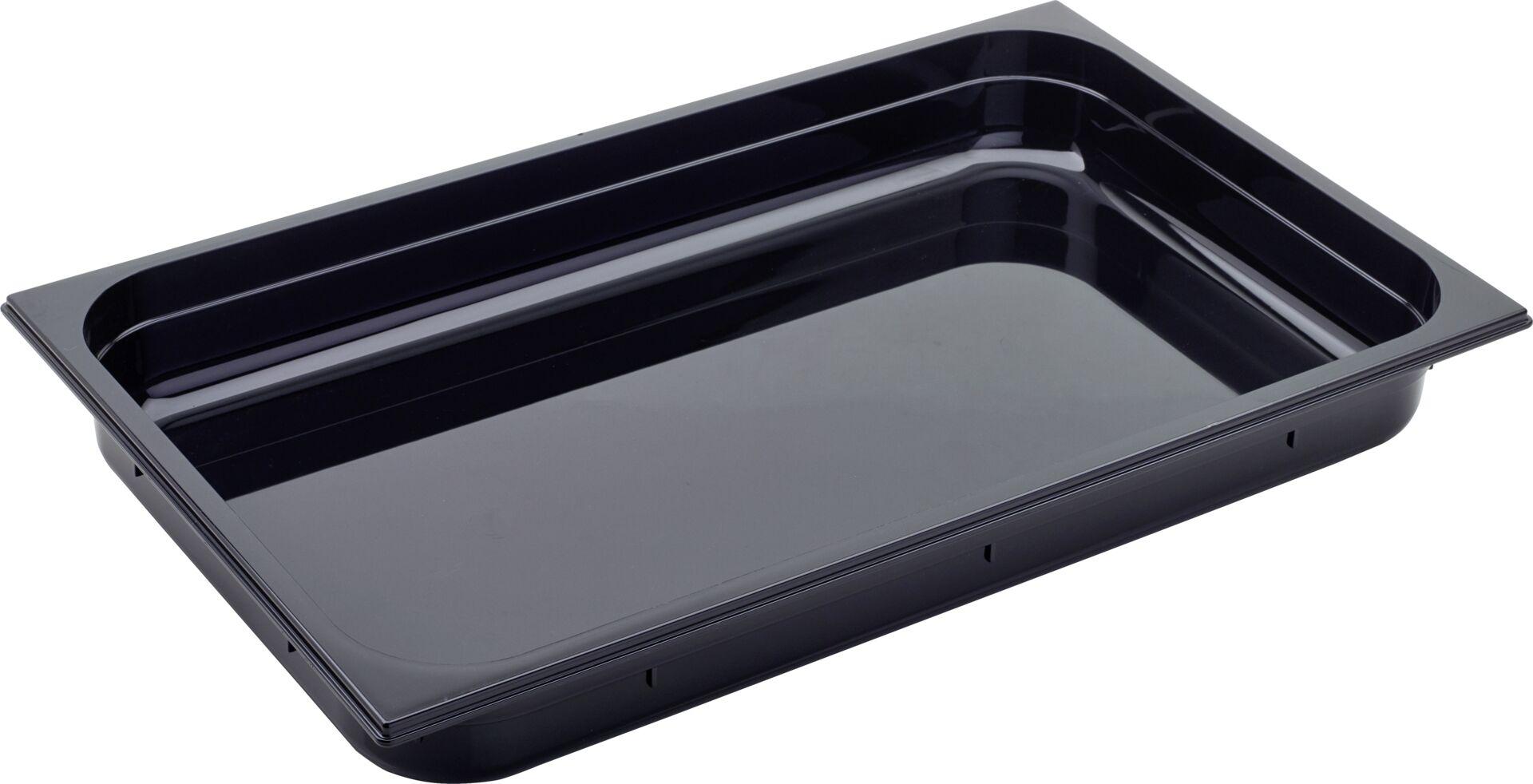 GN Behälter 1/1 Polycarbonat schwarz T: 65mm, 9,8L