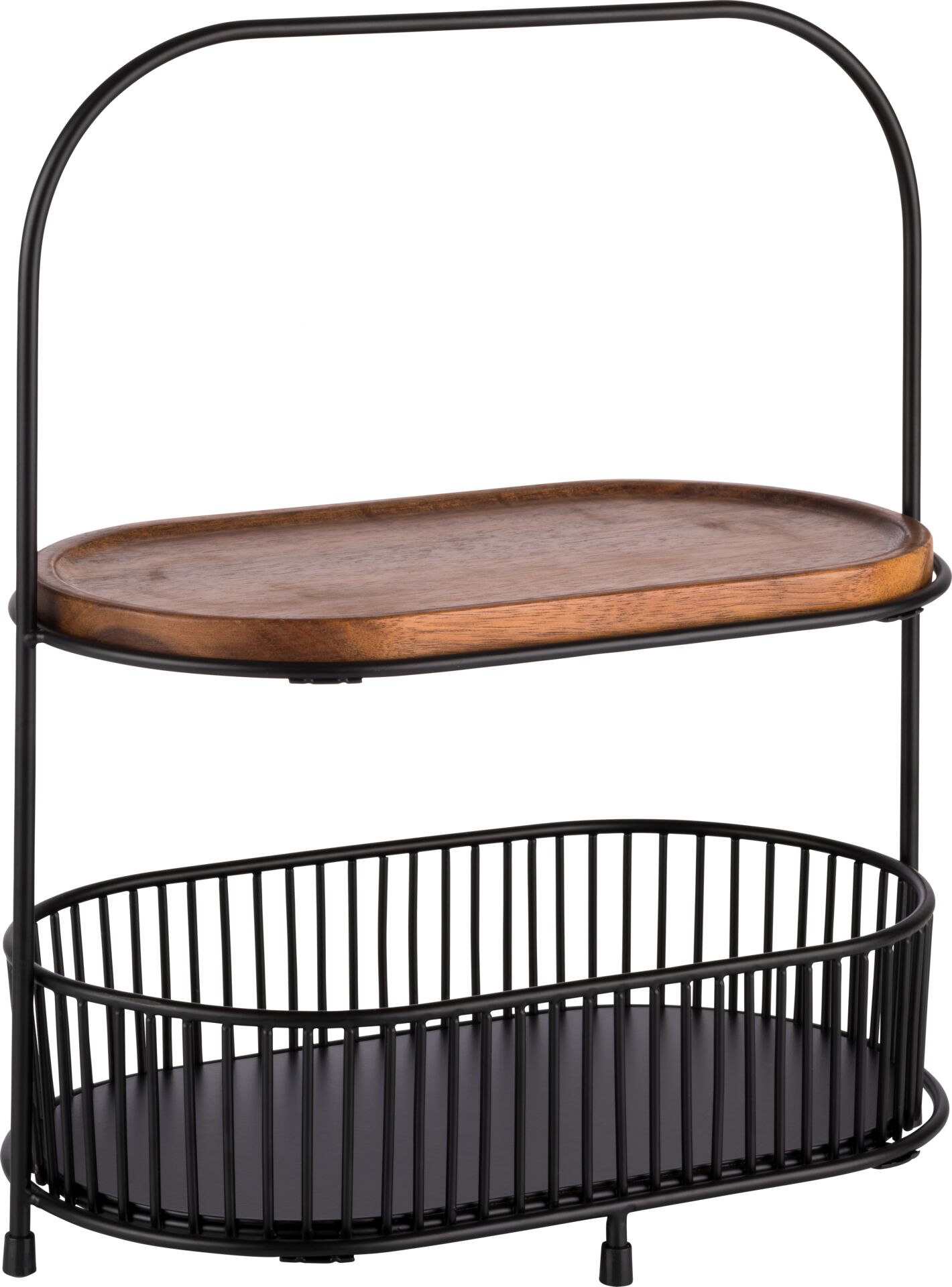 Etagere 2-stufig Set 5tlg. H: 37,5cm