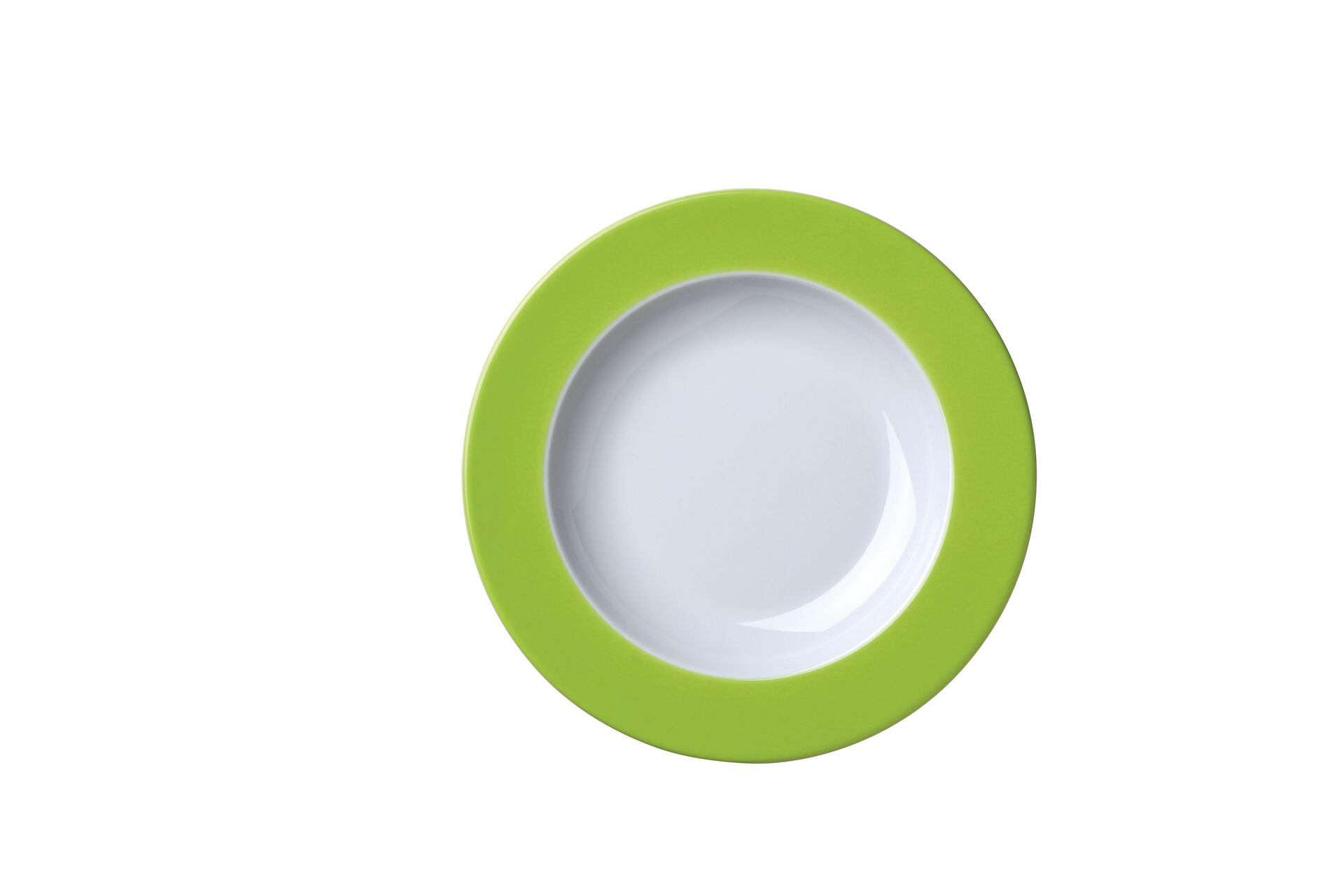 Teller tief "Barista" Ø22,5cm limette VPE 6