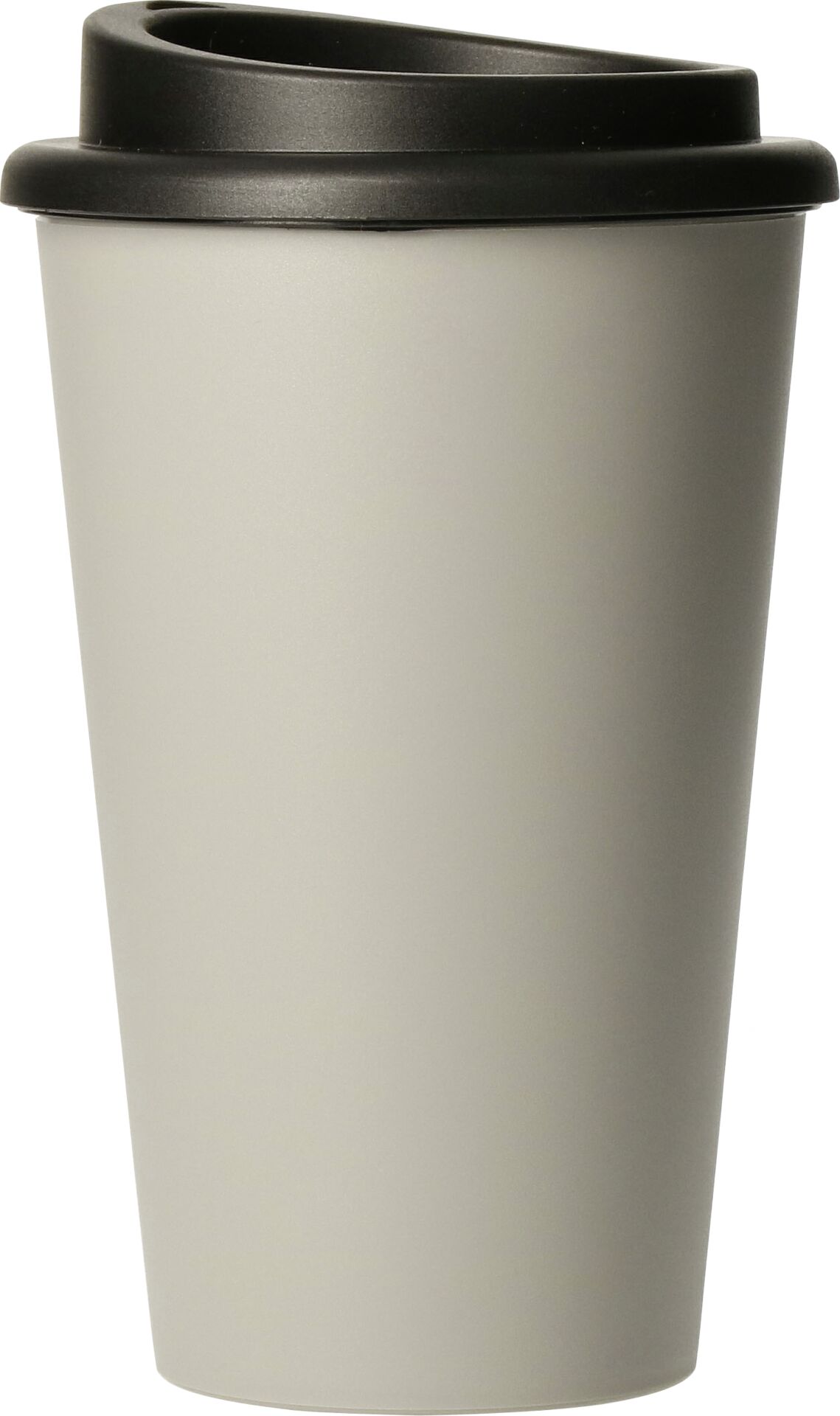 Bio-Kaffeebecher doppelw. hellgrau 0,35L VPE 6