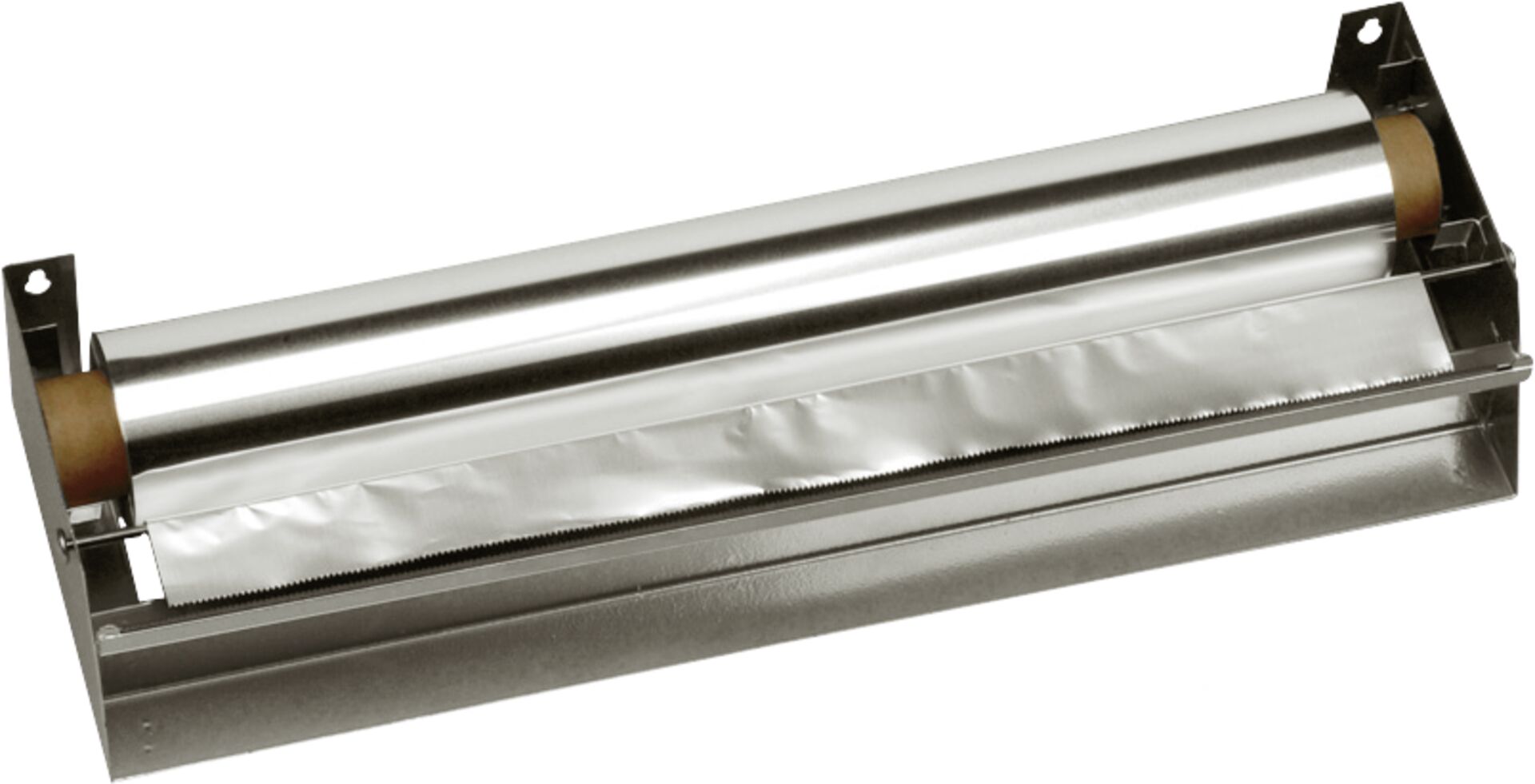 Folien - Abrollgerät 45cm Metall, lackiert. Säge: Edelstahl. Stabile Ausführung.