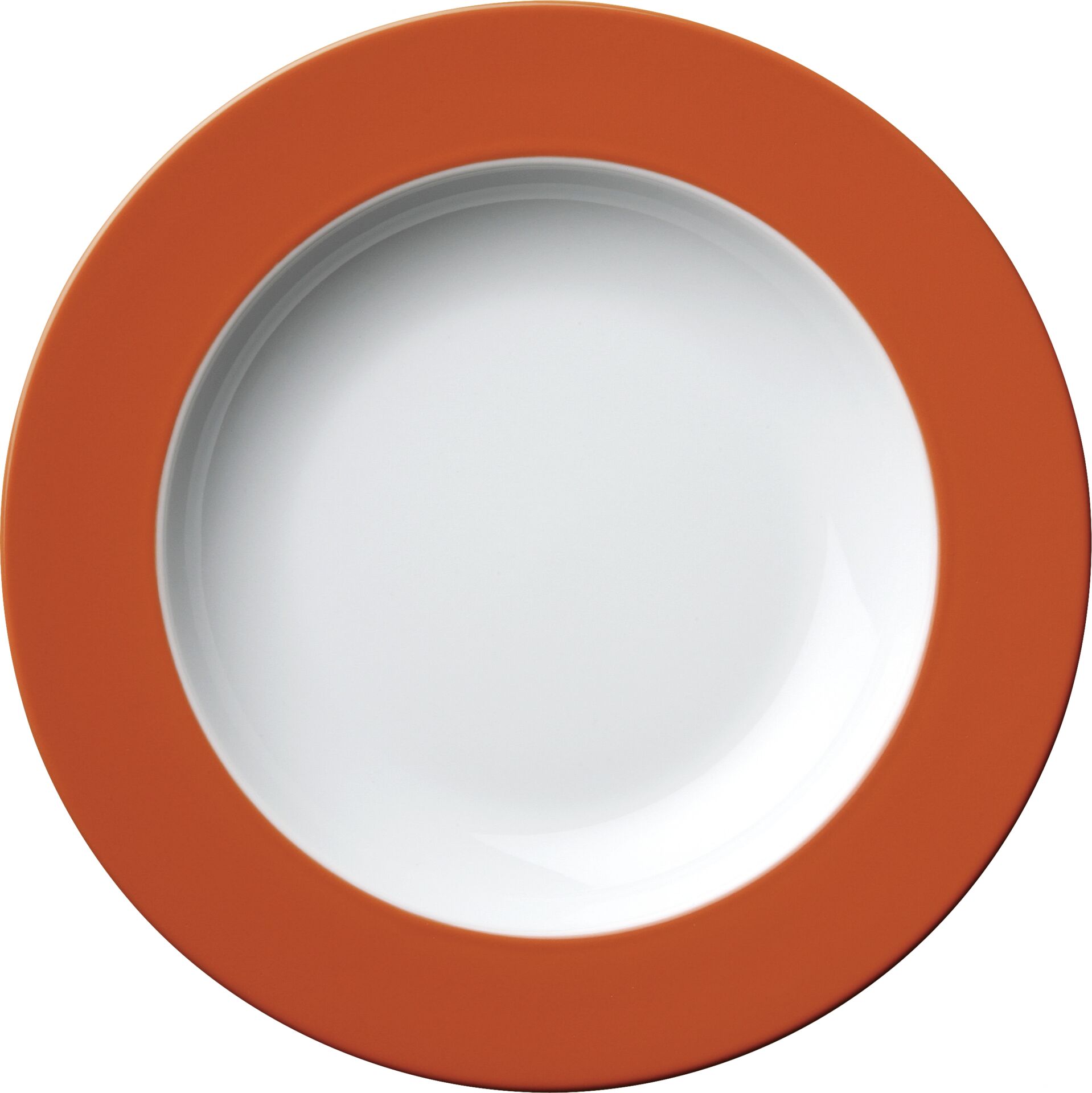Teller tief "Barista" Ø22,5cm orange VPE 6