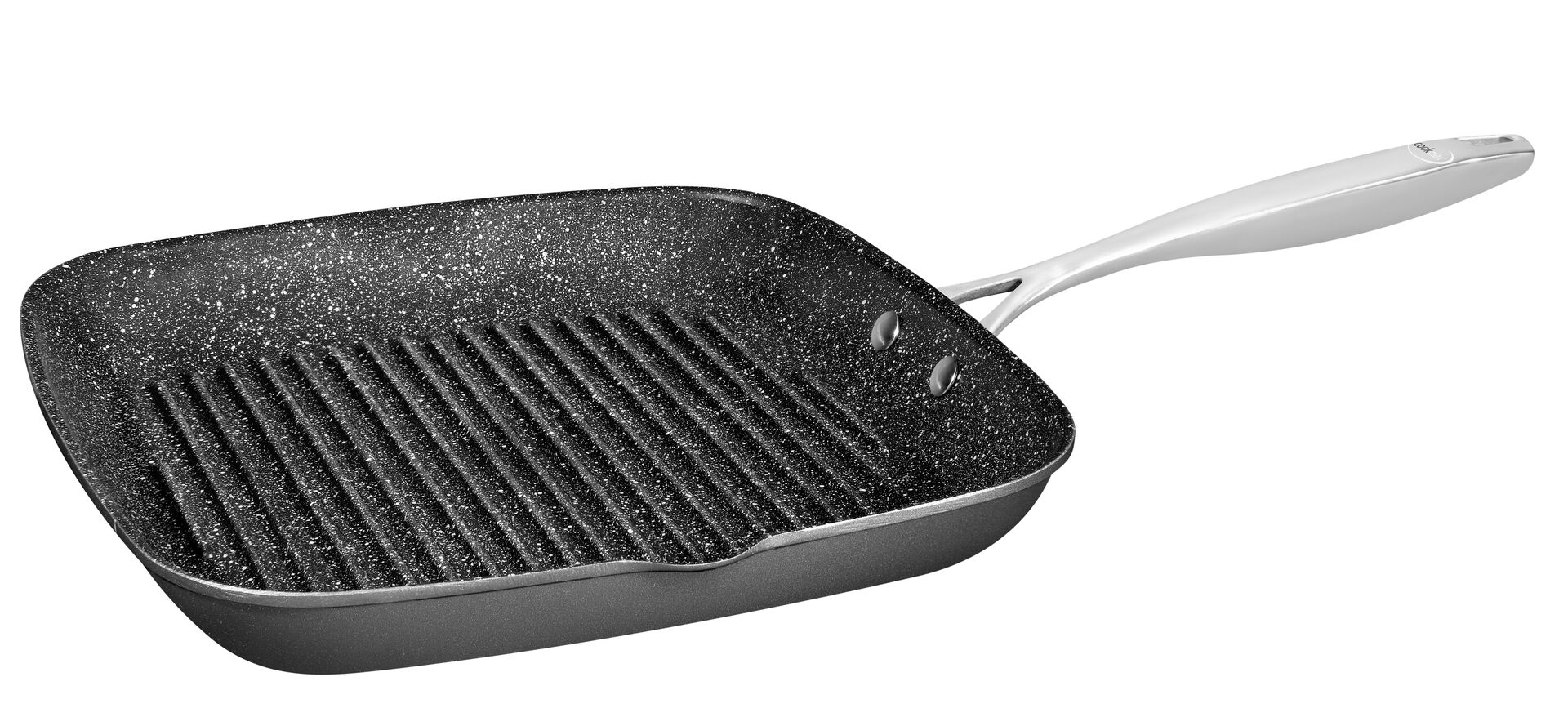 Grillpfanne "Gourmet" 28x28cm Aluguss antihaft