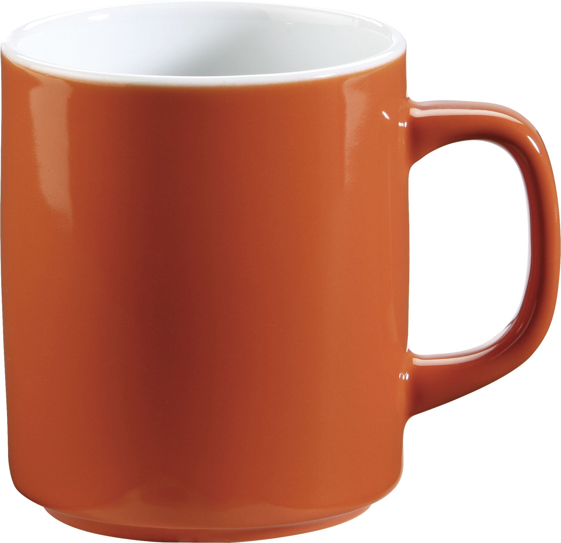Kaffee-Becher "System" 0,3l orange VPE 6