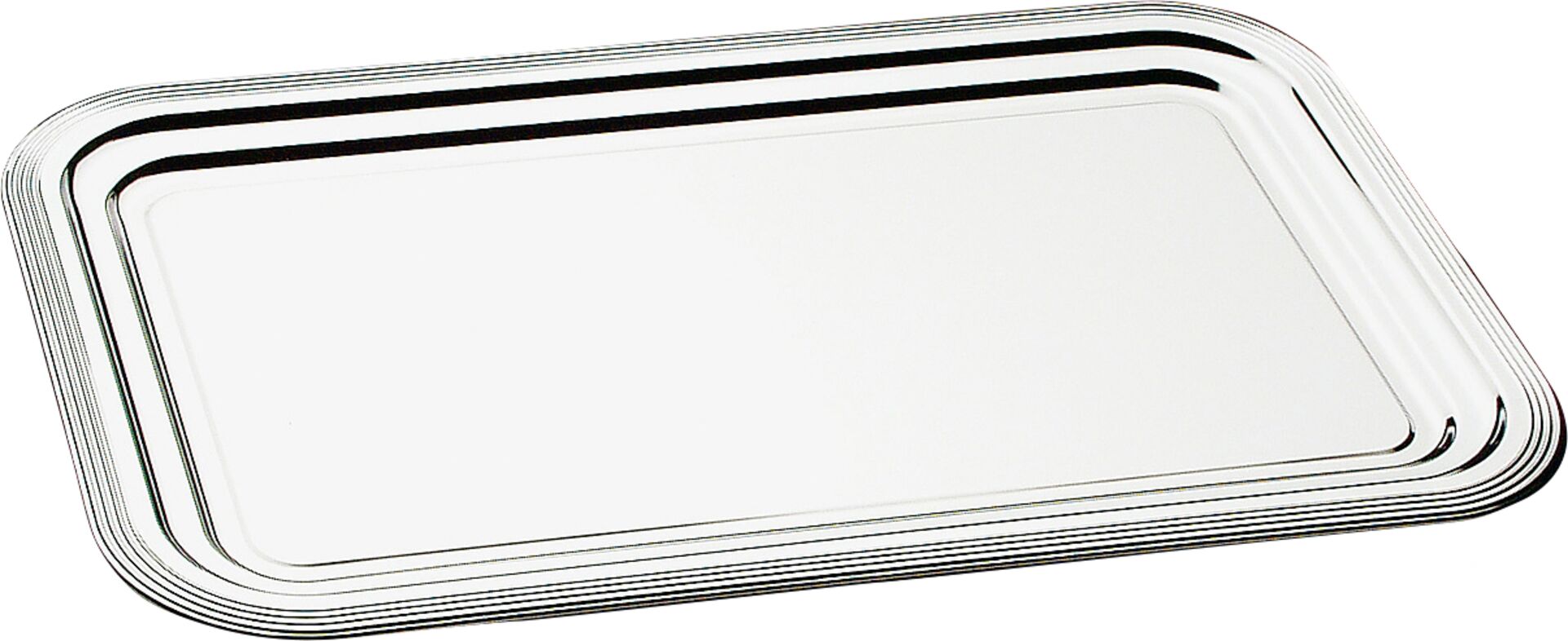 Serviertablett Classic GN 1/1 mit Liniendekor,