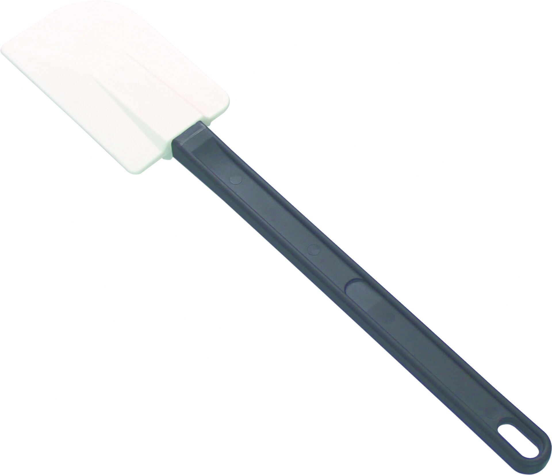Stielschaber L:35 cm Silikon/Kunststoff mit Aufhängeöse