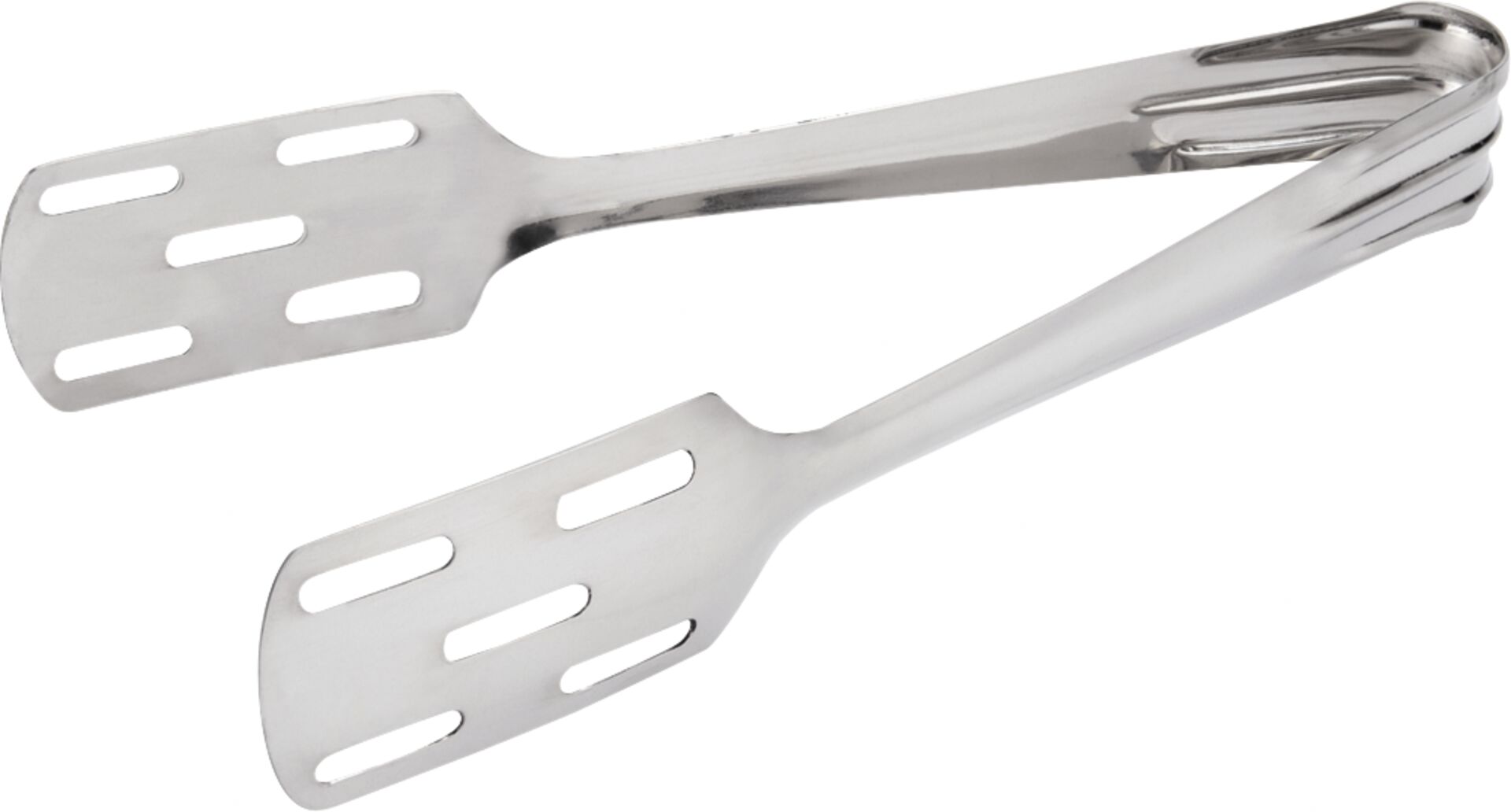 Gebäckzange 22cm CNS Greiffläche beidseitiggeschlitzt