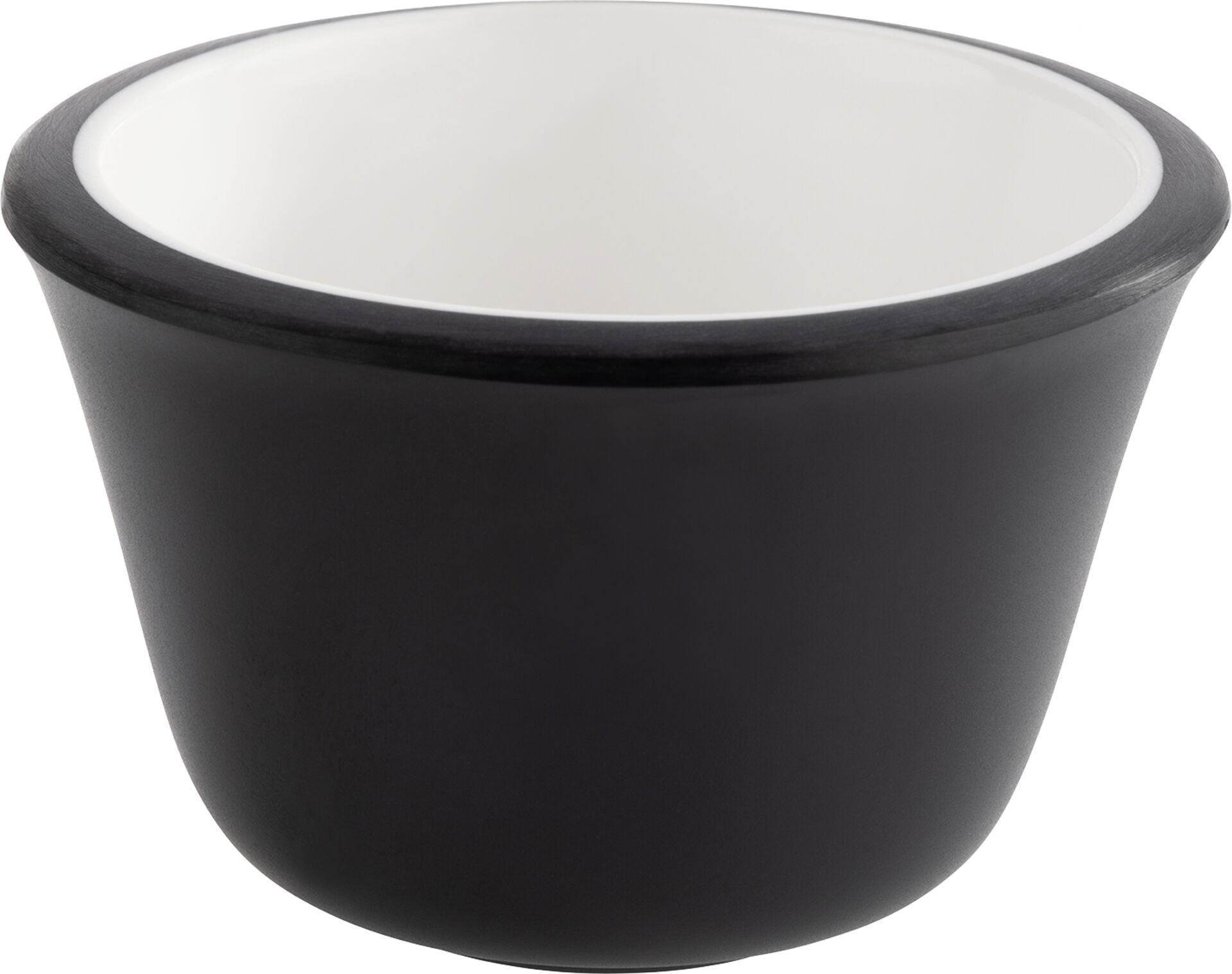 Petitschale Ø6cm H:4cm, 57ml, Melamin 6er Pack schwarz