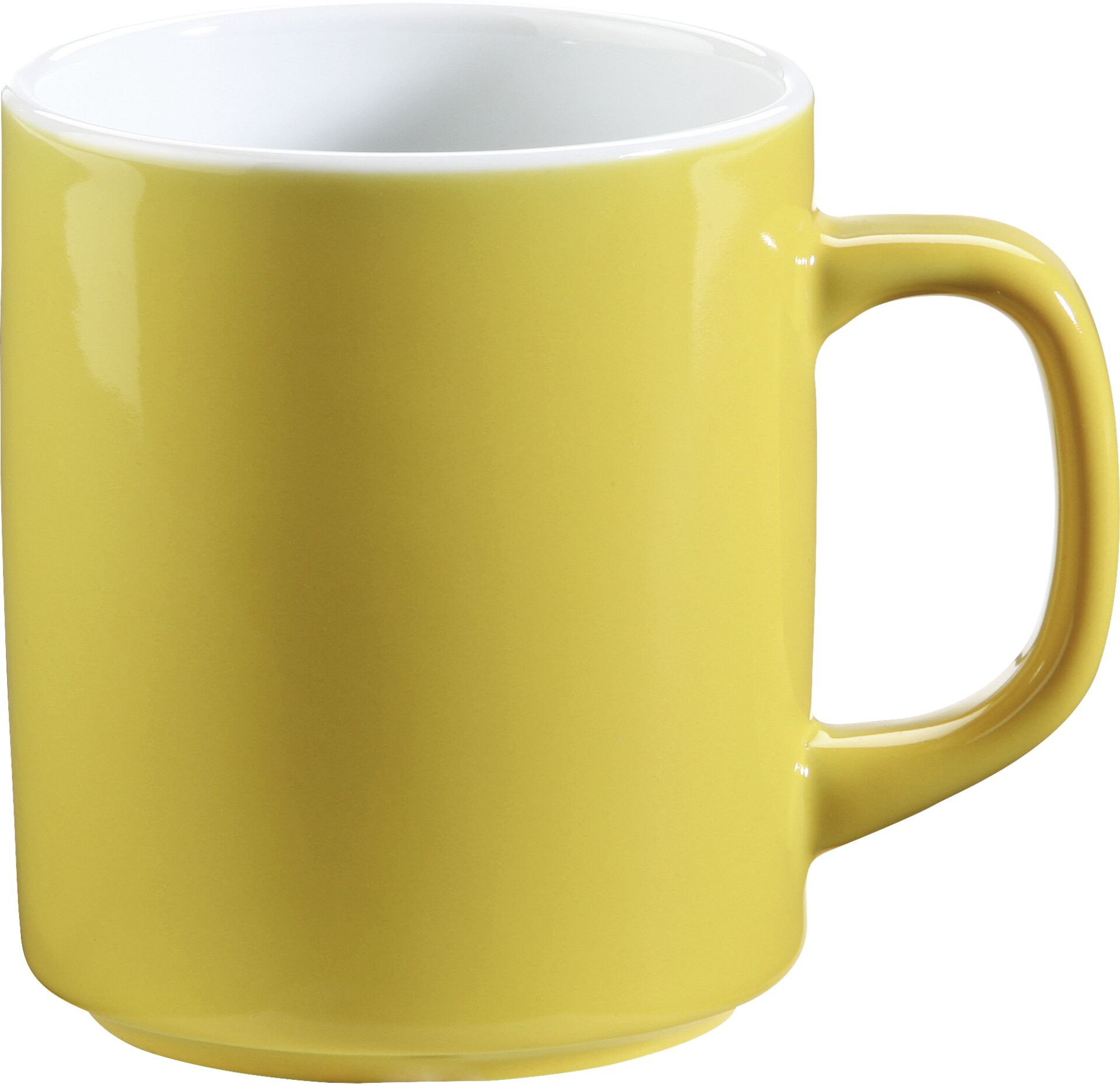 Kaffee-Becher "System" 0,3l gelb VPE 6