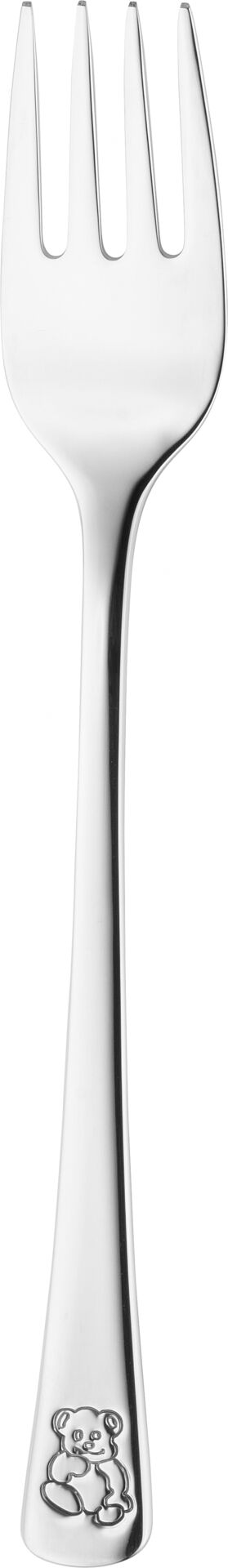 Kinderbesteck "Bär" Edelstahl 2,5 mm 18/10 Gabel VPE 12