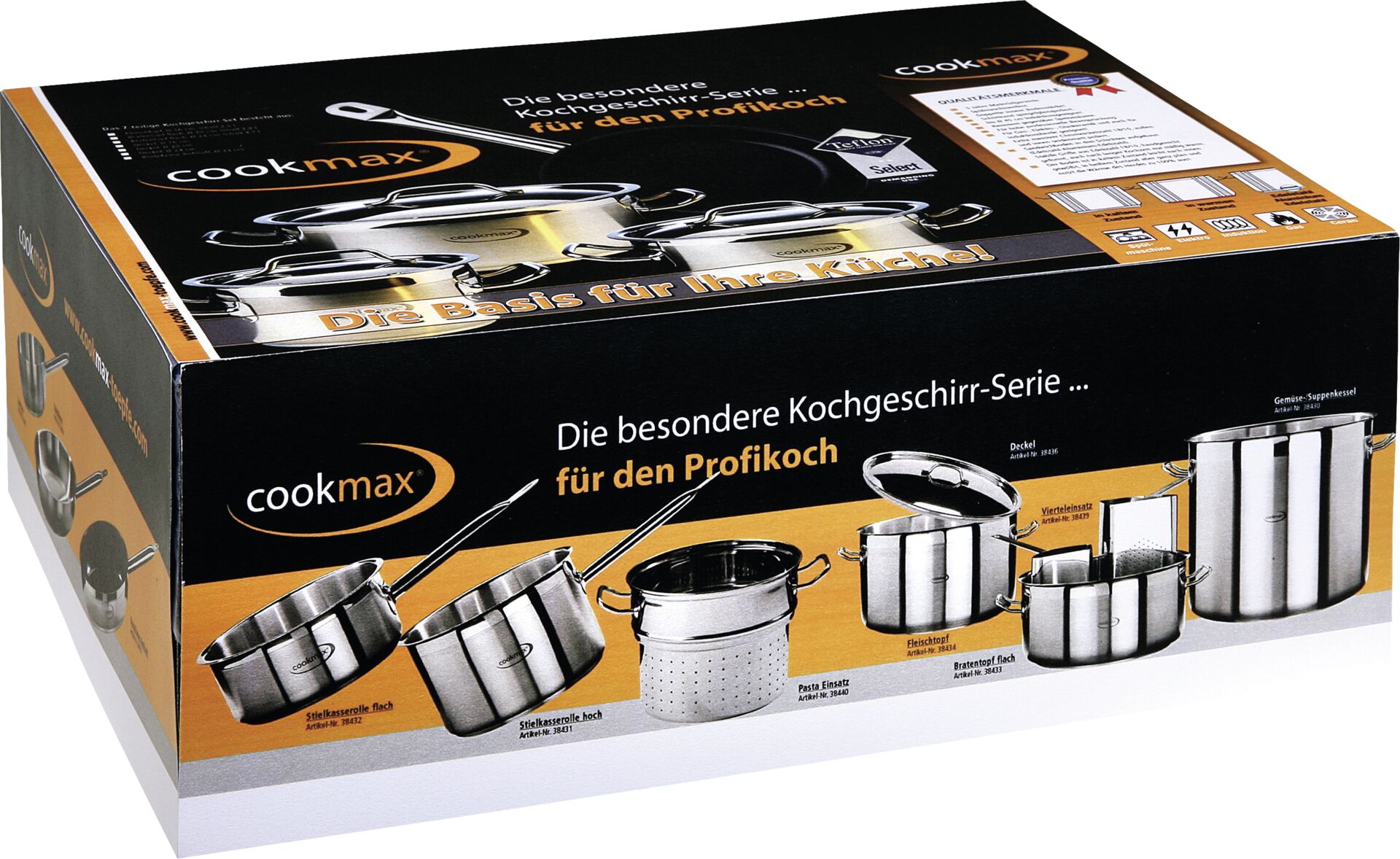 Cookmax" Topfset 7-Teilig