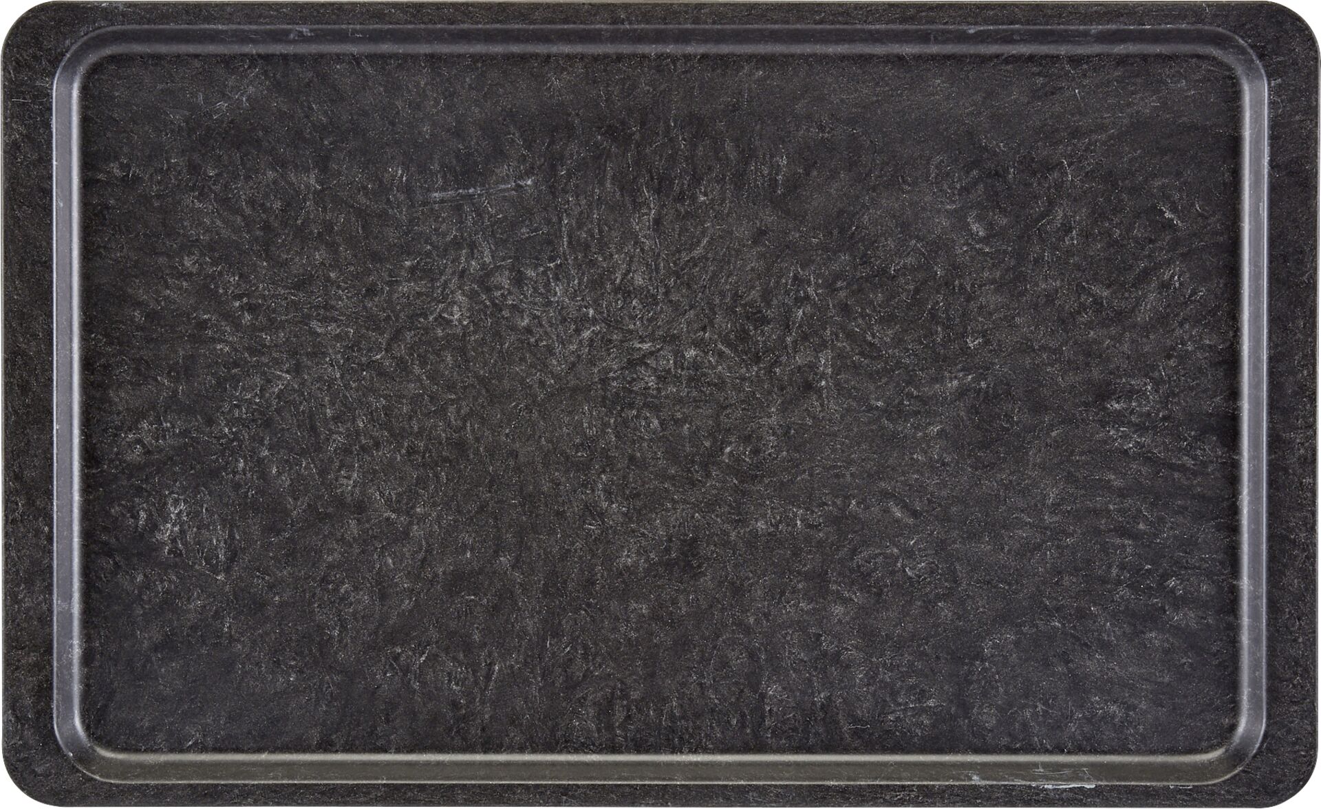 Polyestertablett 1/1 GN, schwarz-flitter