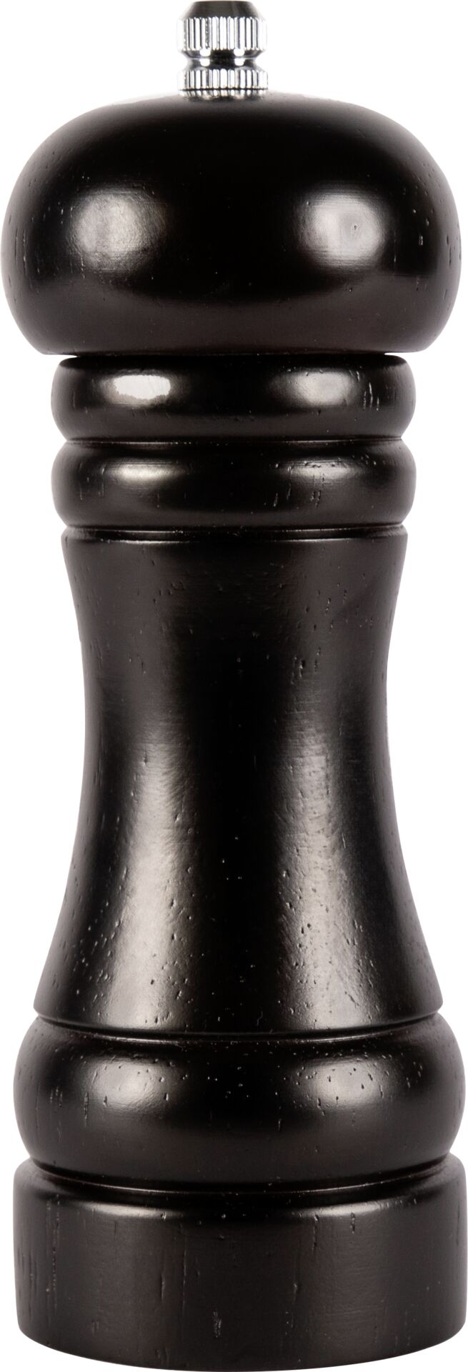 Salzmühle H:16,5cm Ø5,7cm, schwarz