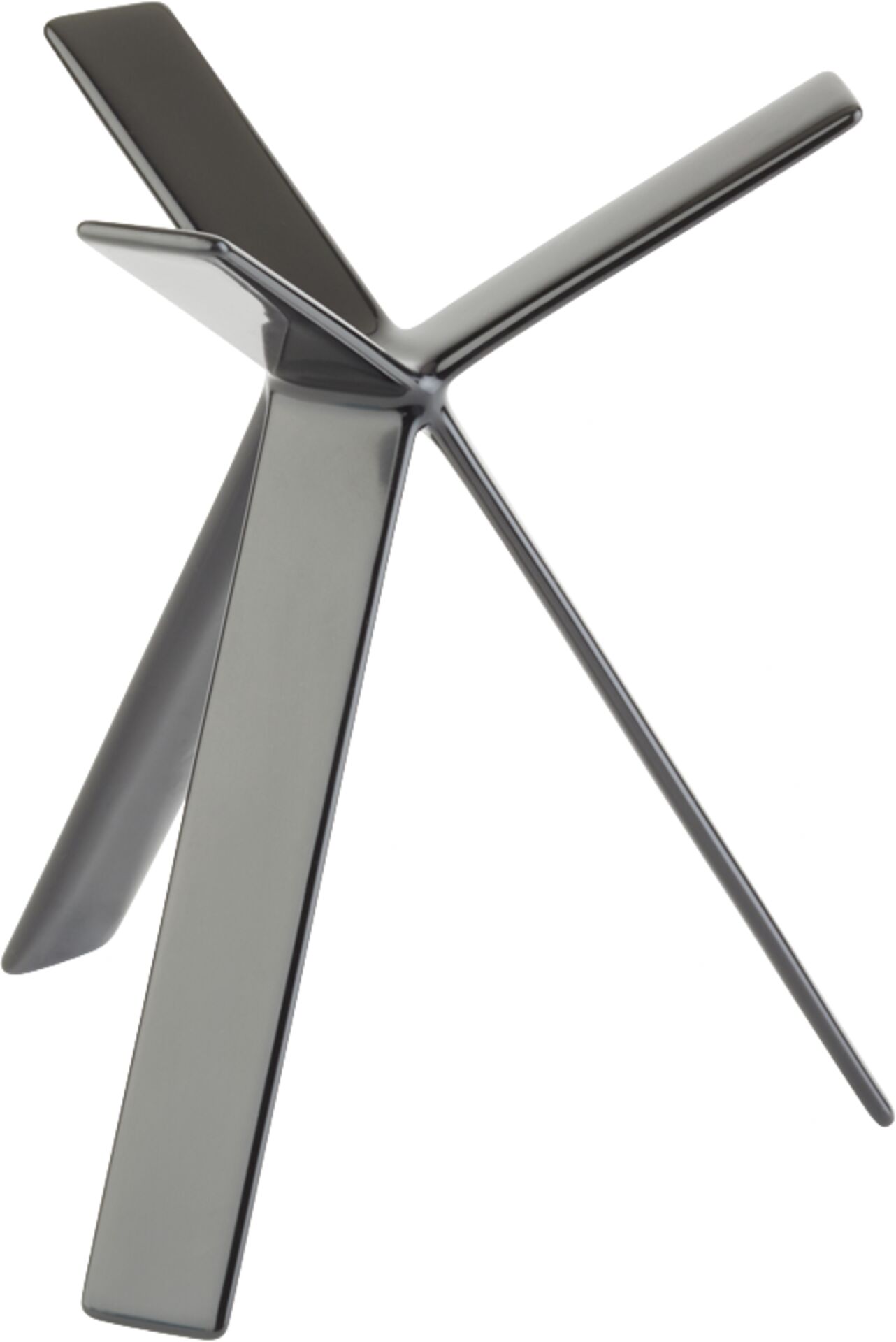 Buffet-Ständer "Space" H: 18cm, Metall Metall, schwarz ummantelt mit Antirutschg