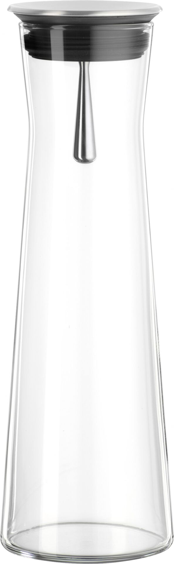 Glaskaraffe "Indis" 1,1 L mit Metallspout