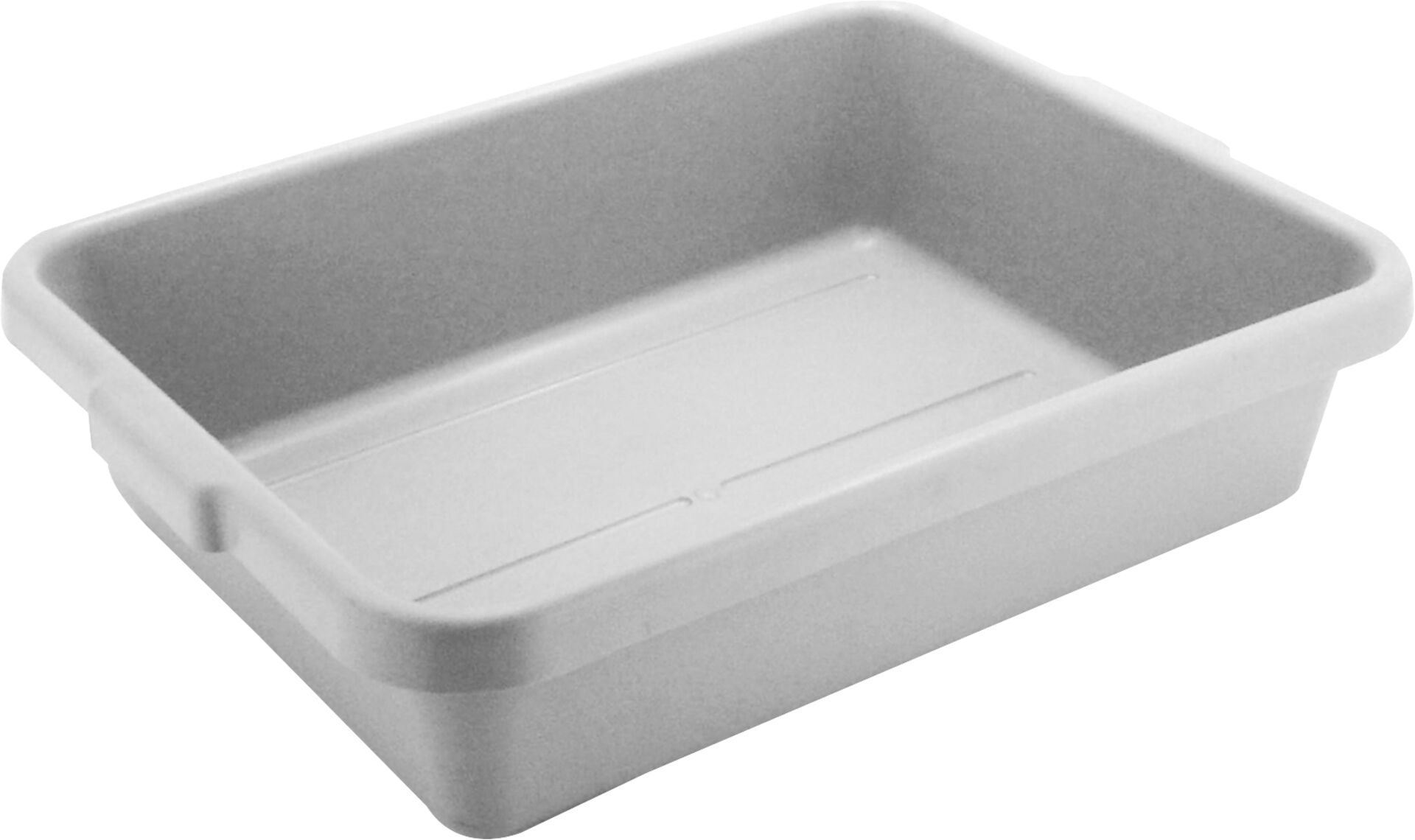 Bestecksammelbeh. PP grau, 49,5x37,5x13 cm