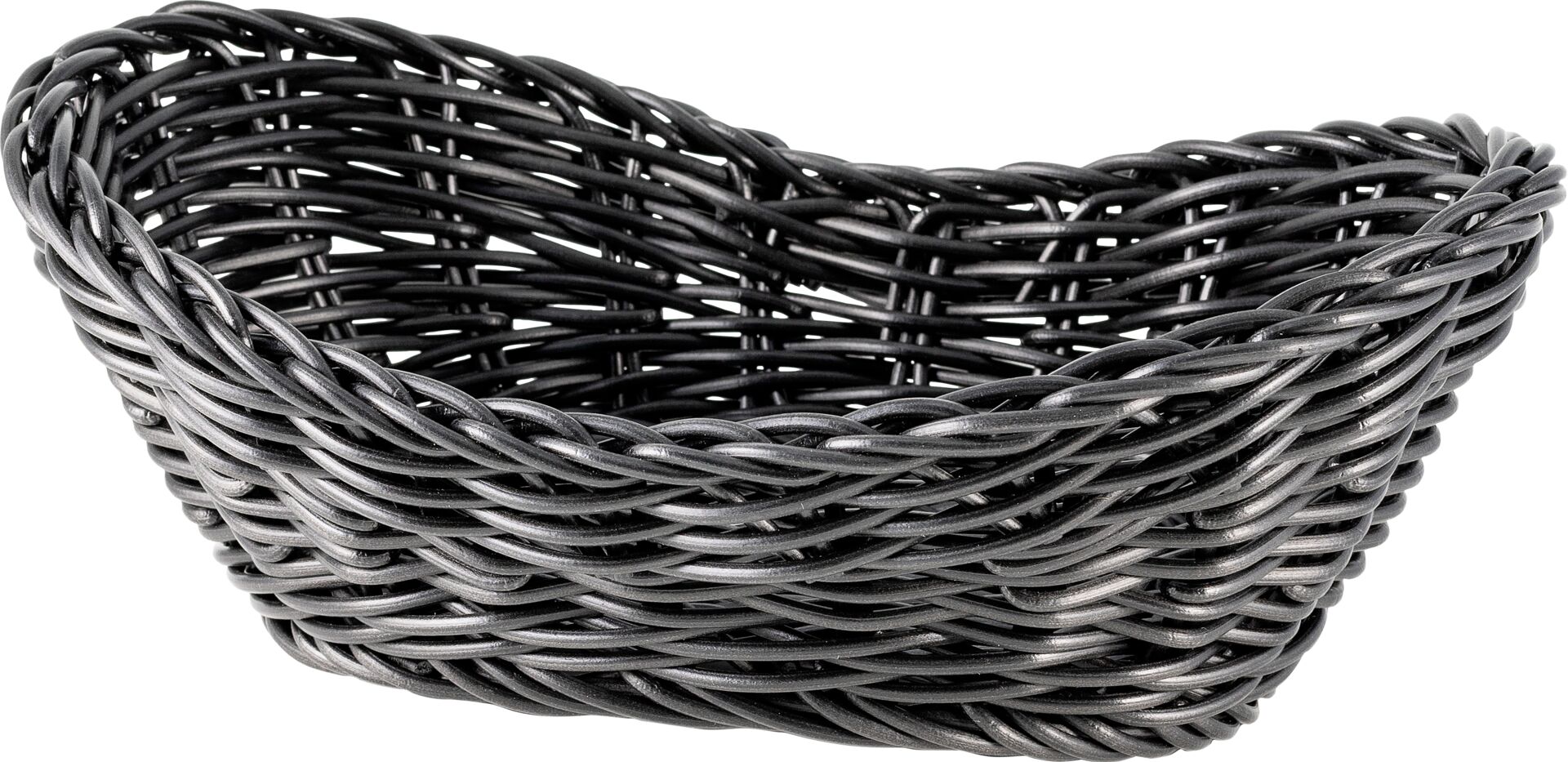 Korb Boot 21x14x8cm, PP schwarz