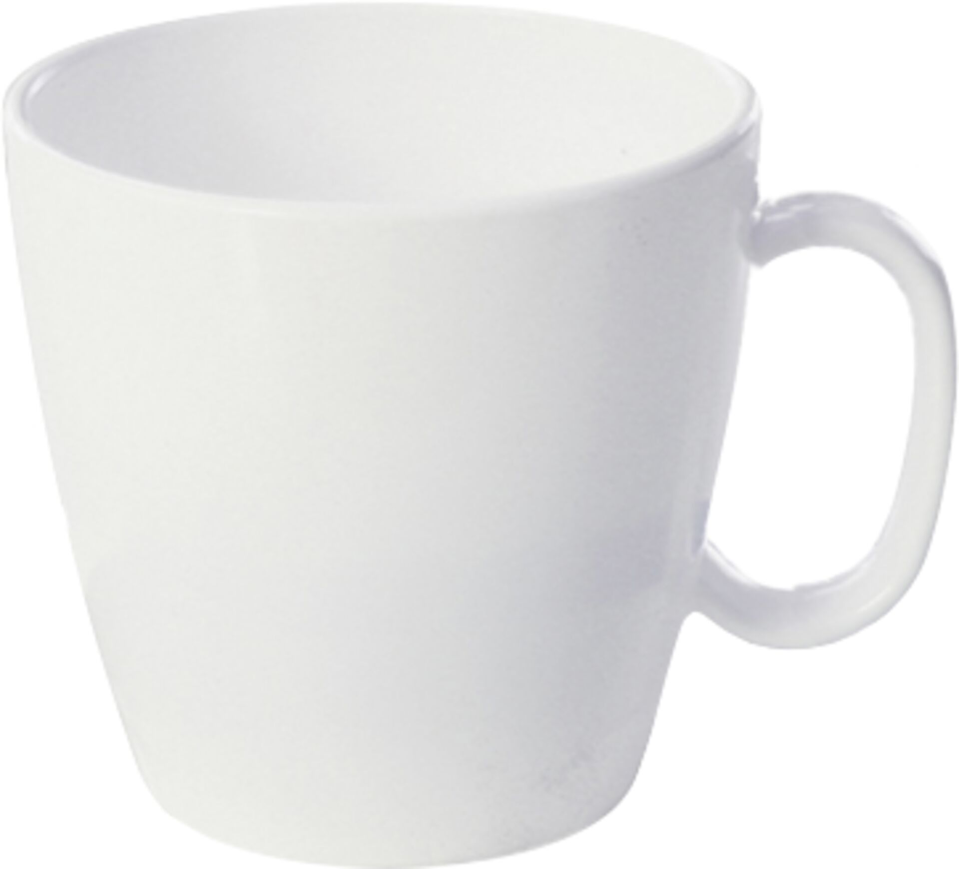 Tasse obere "Colour" 0,23L Kunststoff PBT VPE 5 weiss